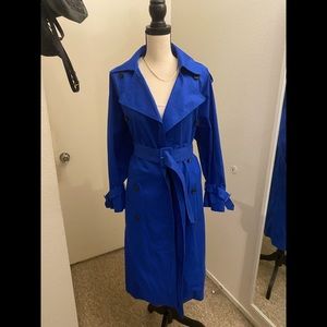 ZARA blue trench coat